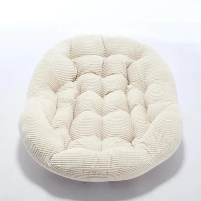 Rocking Papasan Egg Chair – Oversized Wicker Furniture for Indoors & Outdoors, with Ultra-Thick